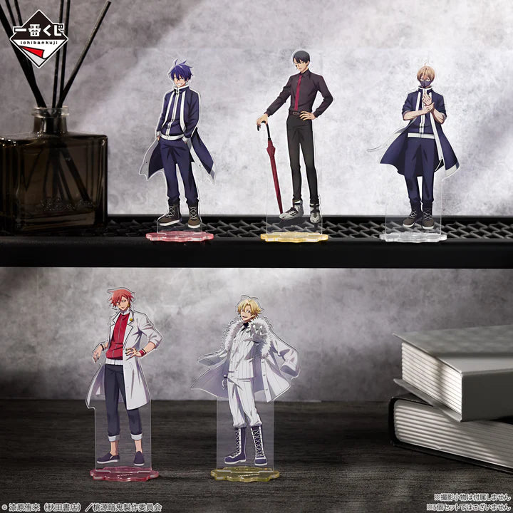 Ichiban Kuji Tougen Anki Legend of the Cursed Blood - G Prize Acrylic Stands Complete Set of 5 Types