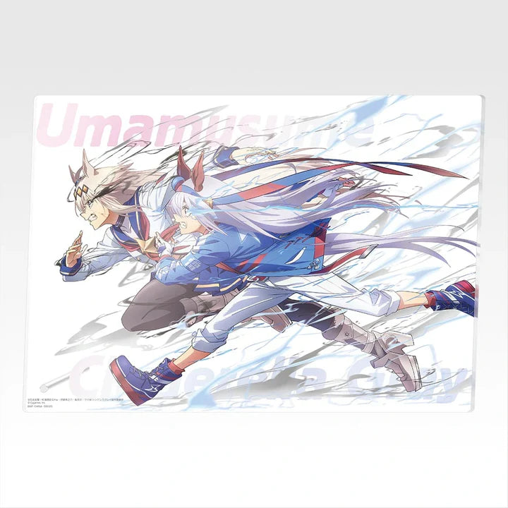 Ichiban Kuji Uma Musume Cinderella Gray Ash Monster vs. White Lightning - G Prize Original Acrylic Board Complete Set of 8 Types