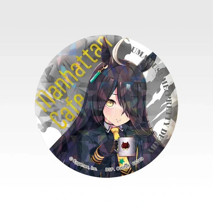 Ichiban Kuji Uma Musume Pretty Derby 14th Edition - G Prize Holographic Can Badge (10 Types)