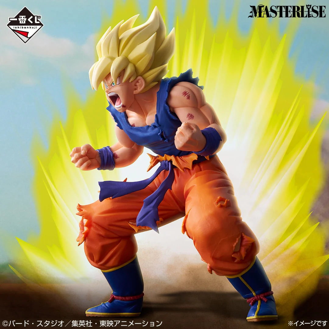 Ichiban Kuji Dragon Ball Battle of The Super Saiyan - B Prize Son Goku Super Saiyan Masterlise Figure