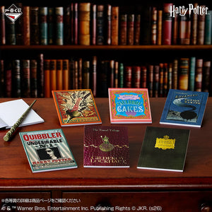 Ichiban Kuji Harry Potter Magical Holiday - H Prize Wizarding World Book-Style Notebook Collection (6 Types)