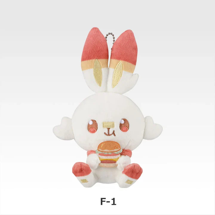 Ichiban Kuji Pokemon Poke Pieces Welcome to the PEACE Diner - F Prize Plush Mascot (3 Types)