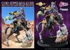 Jojo's Bizarre Adventure Part.VII Steel Ball Run Super Action Statue - Gyro Zeppeli & Valkyrie