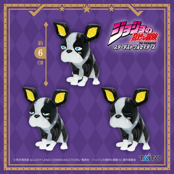 Jojo's Bizarre Adventure Stardust Crusaders Acrylic Figure - Iggy Complete Set Of 3 Types