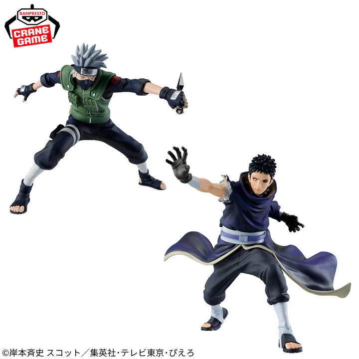 Naruto 72 Series Vibration Stars - Hatake Kakashi & Uchiha Obito