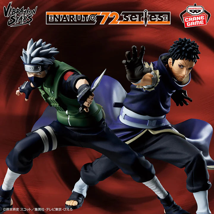 Naruto 72 Series Vibration Stars - Hatake Kakashi & Uchiha Obito