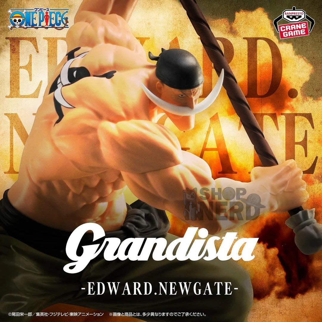 ONE   PIECE   BATTLE   RECORD   COLLECTION   AND   GRANDISTA   -   WHITEBEARD   PIRATES   SET   OF   5   FIGURES