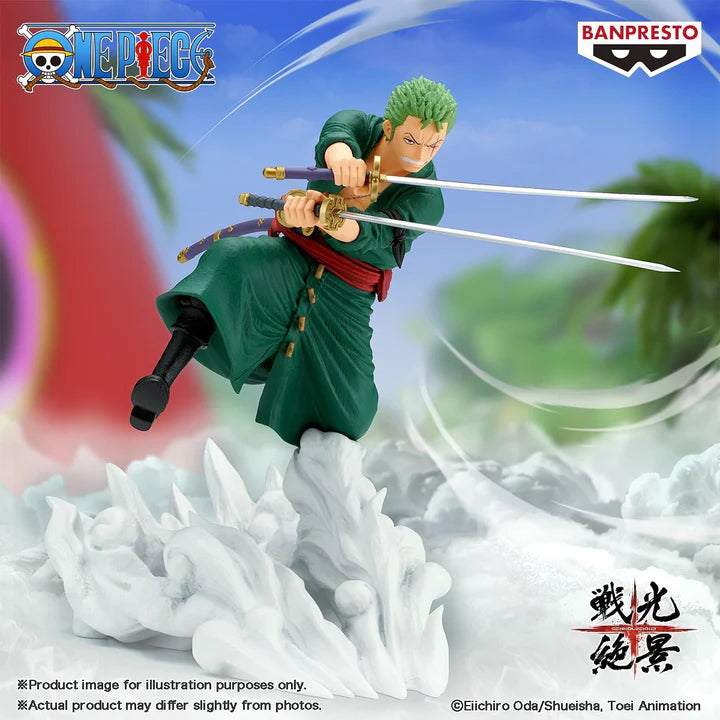 ONE   PIECE   SPECTACULAR   BATTLE   SCENERY   -   RORONOA   ZORO   (EGGHEAD   VER.)