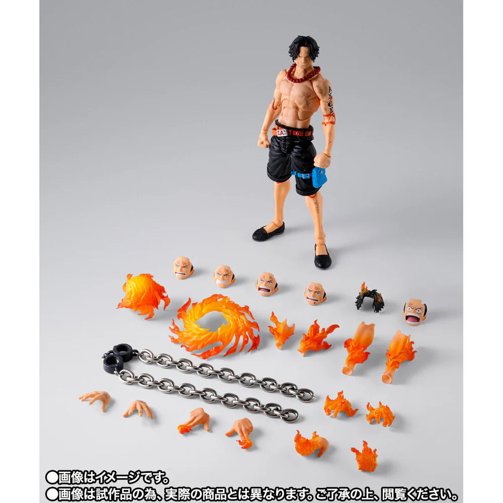 One Piece Portgas.d.ace Marineford S.h.figuarts