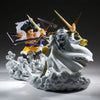 One Piece Spectacular Battle Scenery - Monkey D. Luffy Gear 4 and Borsalino