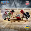 One Piece World Collectible Figures - Log Stories Edward Newgate VS Shanks