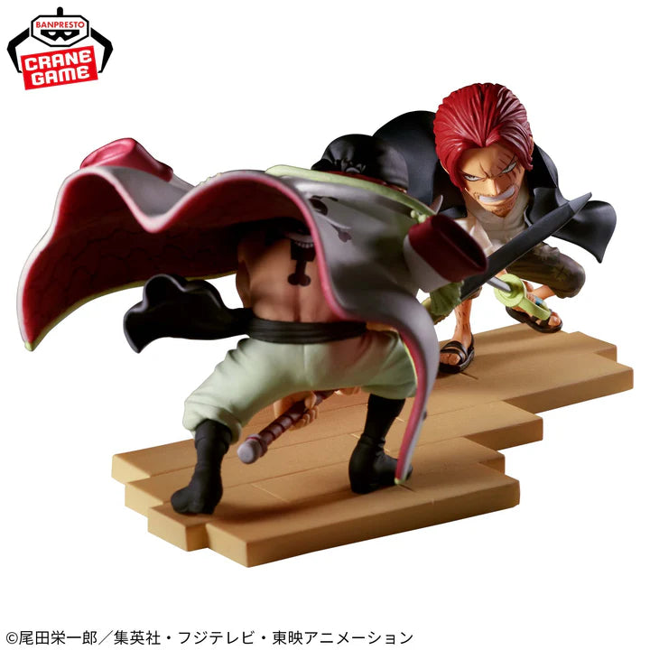 One   Piece   World   Collectible   Figures   -   Log   Stories   Edward   Newgate   VS   Shanks