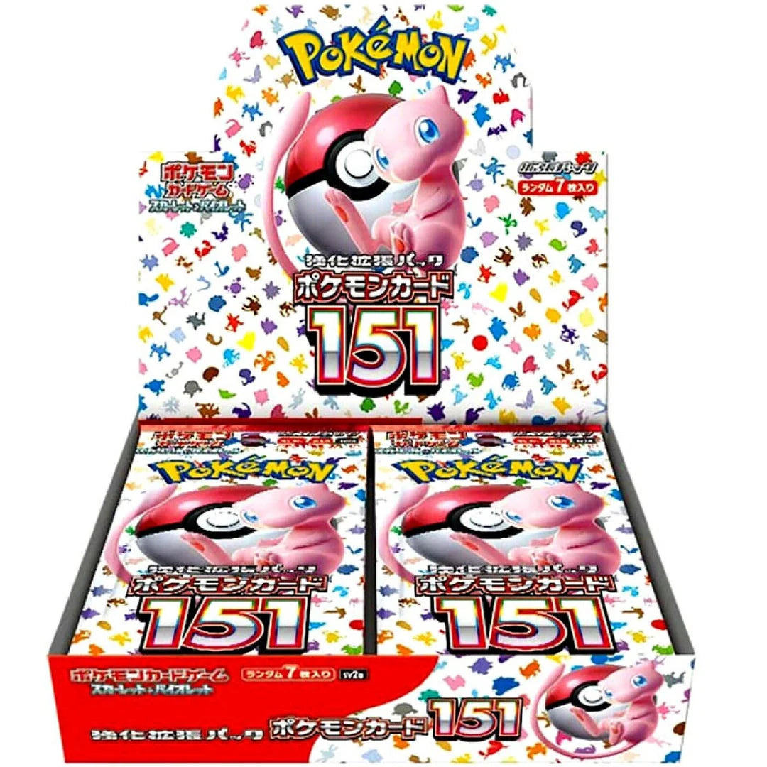 POKEMON   CARD   GAME   SCARLET   AND   VIOLET   POKEMON   CARD   151   -   SV2a   -   (BOX)
