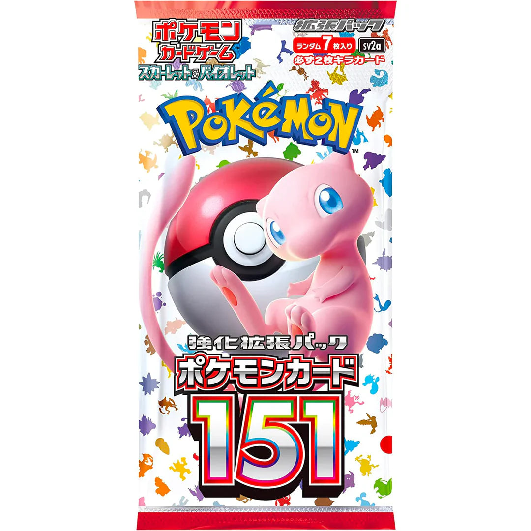 POKEMON   CARD   GAME   SCARLET   AND   VIOLET   POKEMON   CARD   151   -   SV2a   -   (BOX)