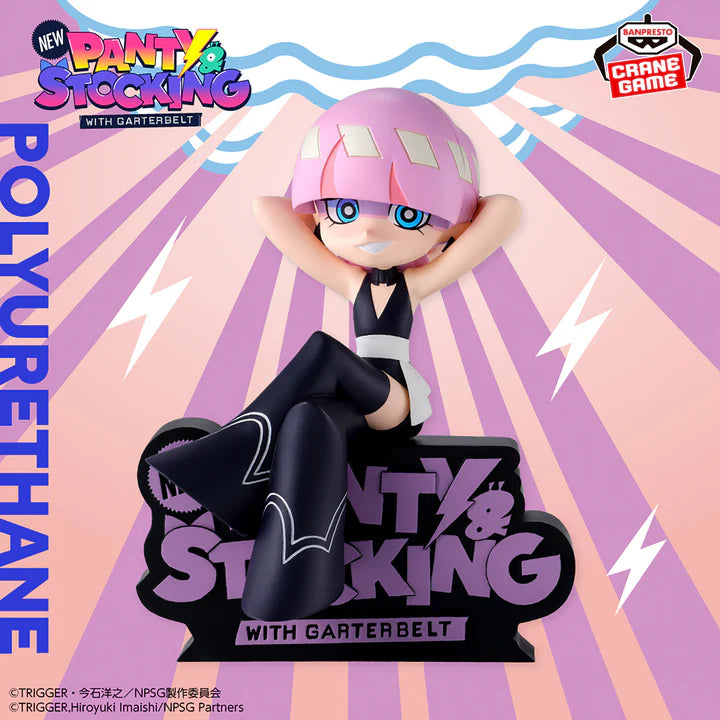 New Panty & Stocking with Garterbelt Monitor Top Figure - Polyurethane