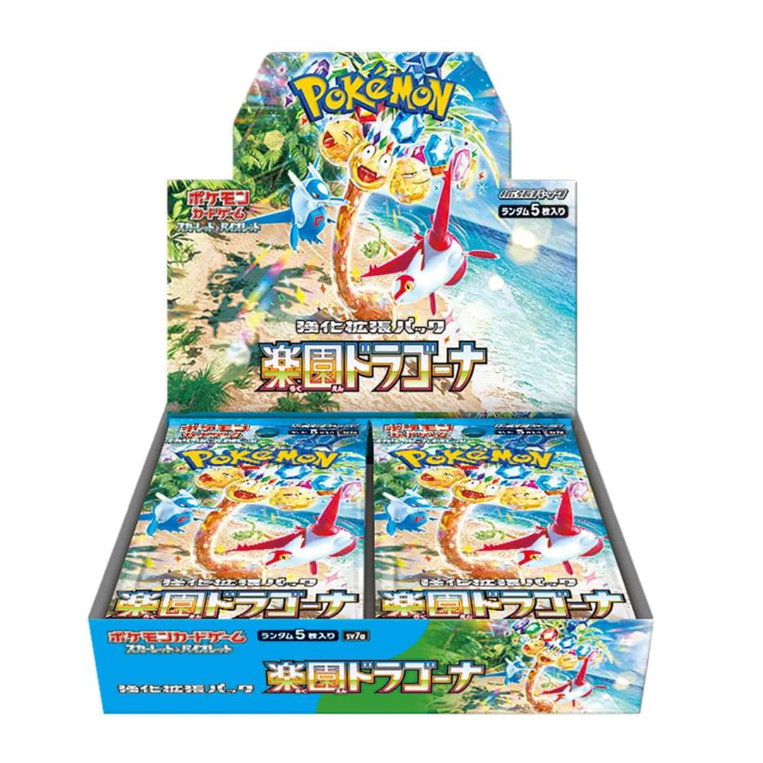 Pokemon   Card   Game   Scarlet   &   Violet   Enhanced   Expansion   Pack   Paradise   Dragona   Sv7a   (BOX)