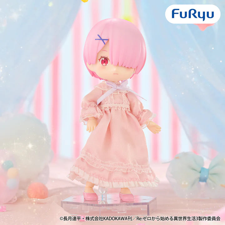 Re:Zero Starting Life in Another World MeloDoll Figure - Ram Night Dress Ver.