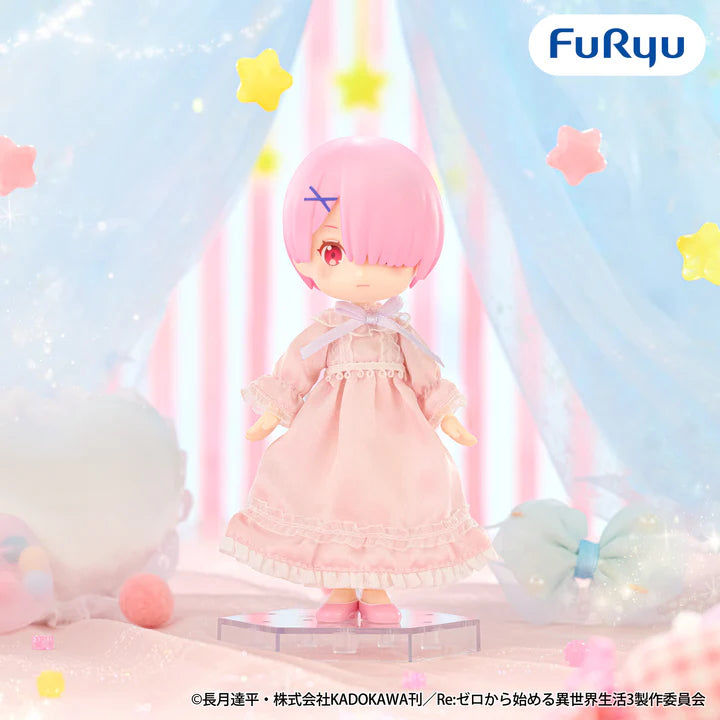Re:Zero Starting Life in Another World MeloDoll Figure - Ram Night Dress Ver.