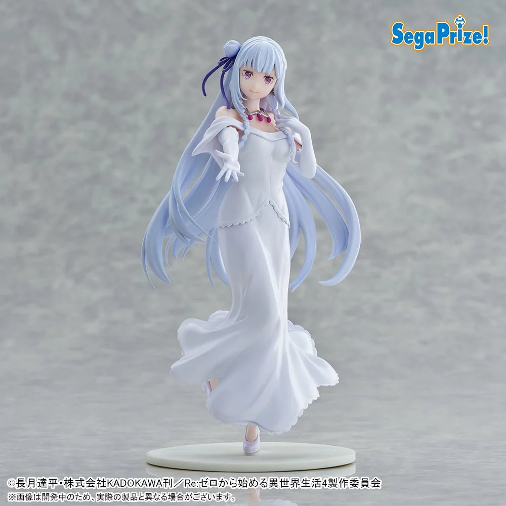 Re:Zero Starting Life in Another World XStellar - Emilia Wedding Dress Ver.