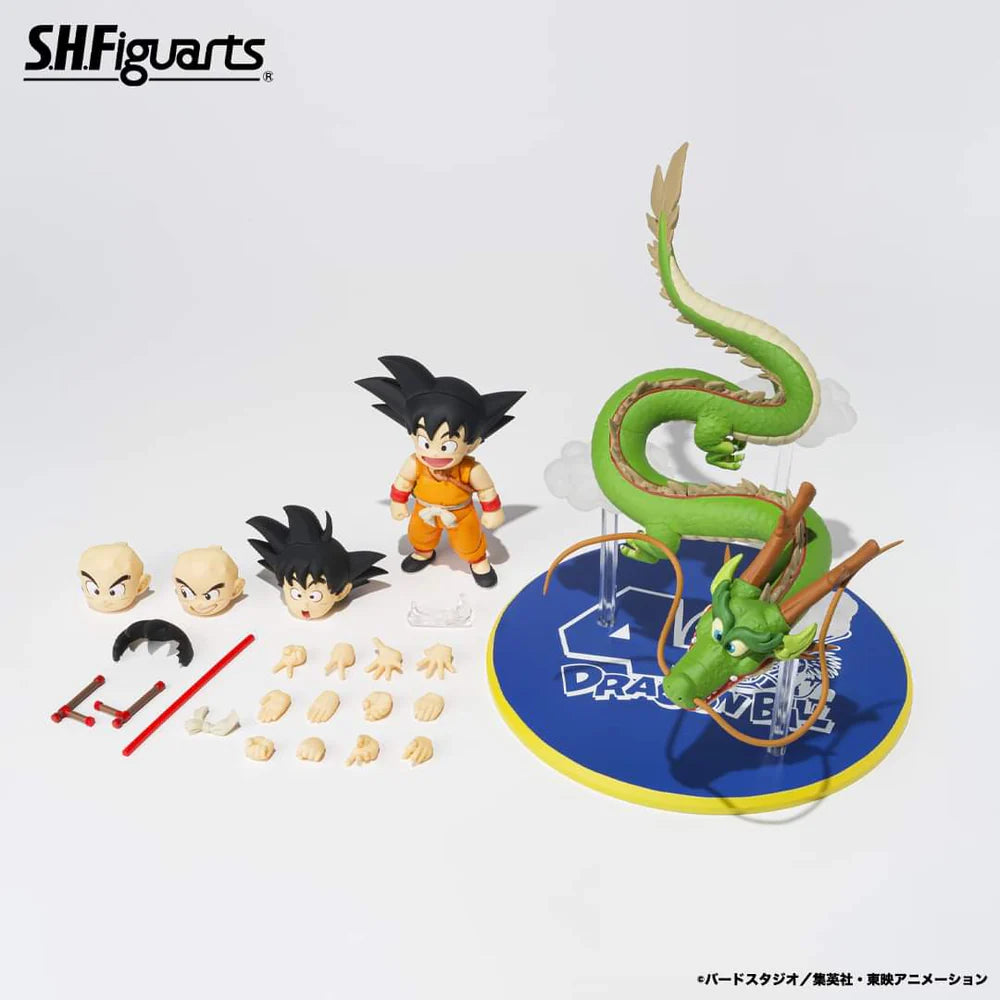S.H.   Figuarts   Dragon   Ball   Goku   &   Shenron   40th   Anniversary   edition