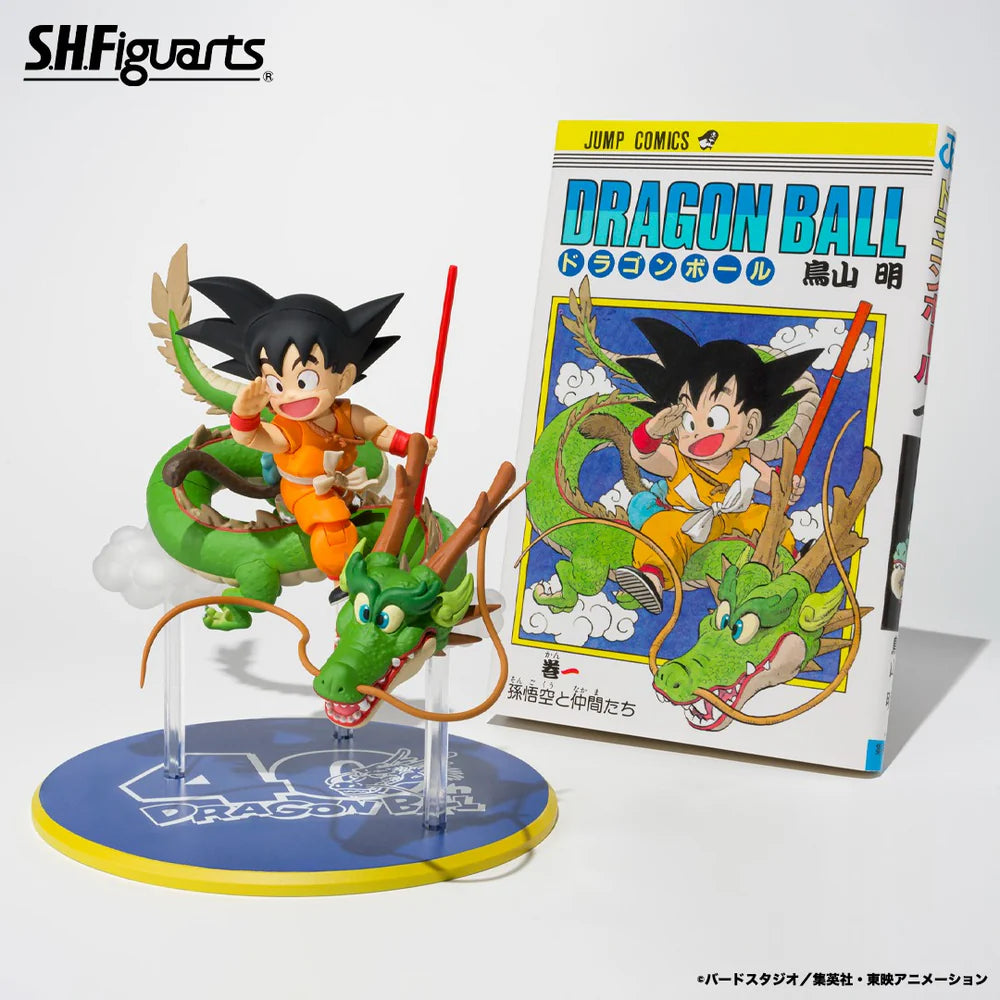 S.H.   Figuarts   Dragon   Ball   Goku   &   Shenron   40th   Anniversary   edition