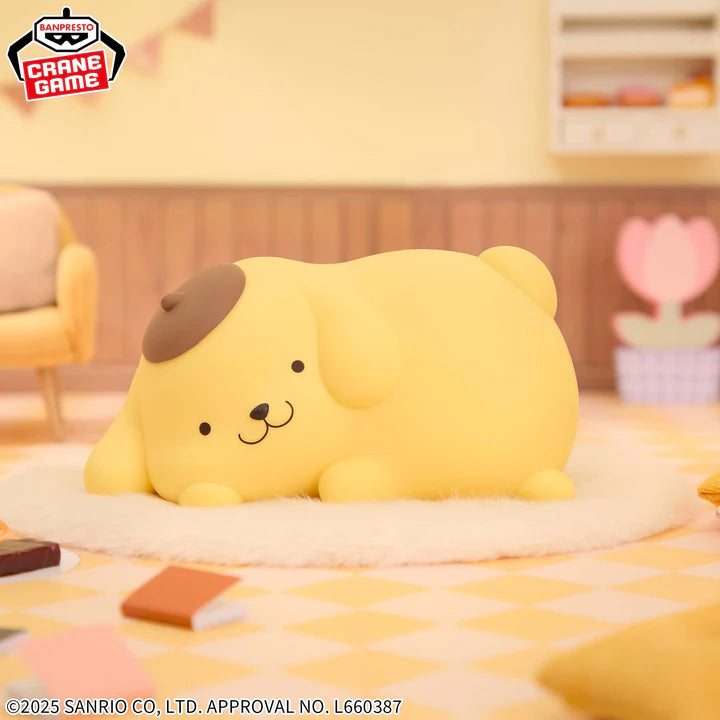 Sanrio Characters Sofvimates Figure - Pompompurin Relax ver.