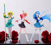 Magic Knight Rayearth Vivit Figure - Hikaru Shidou, Umi Ryuuzaki & Fuu Hououji Complete Set of 3