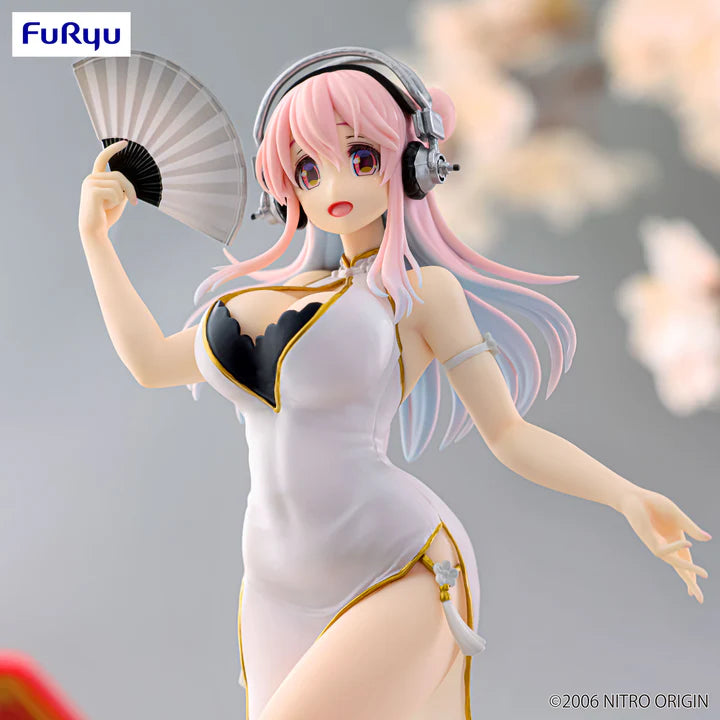 Super   Sonico   Series   Trio-Try-iT   -   Super   Sonico   White   Chinese   Dress   Ver.