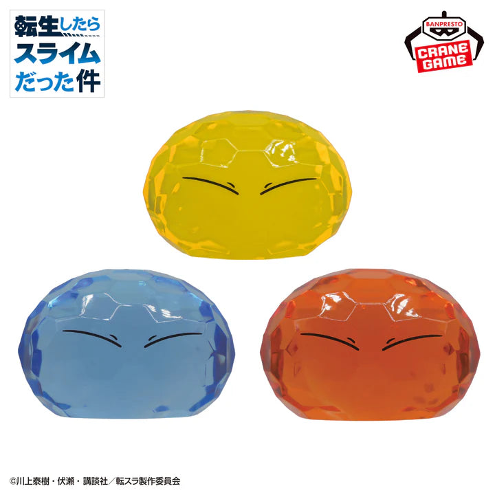 That Time I Got Reincarnated as a Slime Clear Figures - Rimuru Complete Set of 3