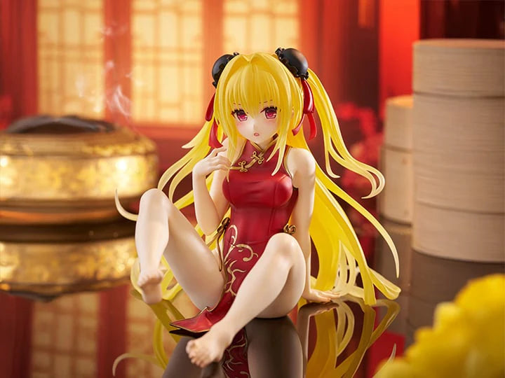 To   Love   Ru   Darkness   Desktop   Cute   Figure   -   Golden   Darkness   Chinese   Dress   Ver.