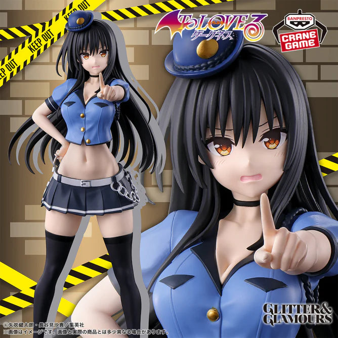 To Love Ru Darkness Glitter & Glamours Figure - Yui Kotegawa Police Ver.
