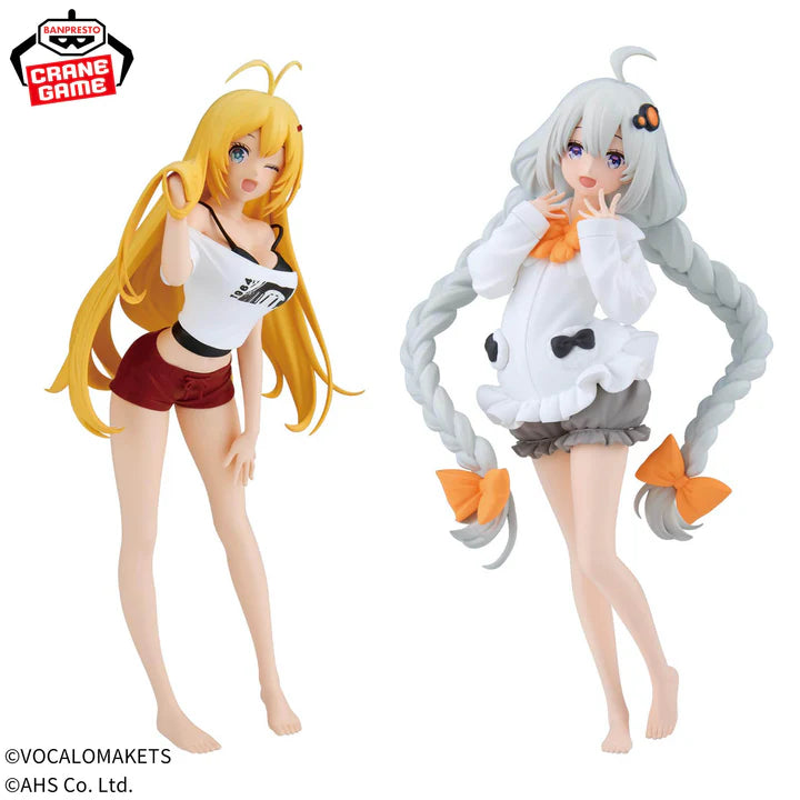 Voiceroid Figure - Tsurumaki Maki And Kizuna Akari Figure Roomwear Another Color Ver.