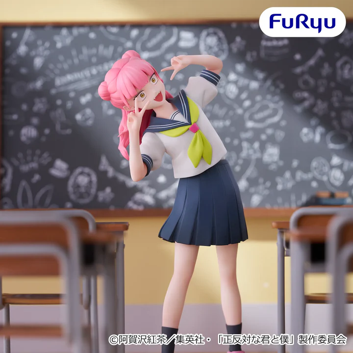 You and I are Polar Opposite Muchuuto Figure - Miyu Suzuki