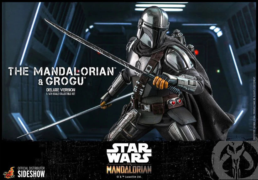 Star Wars The Mandalorian Figure 2-Pack The Mandalorian & Grogu Deluxe hot toys