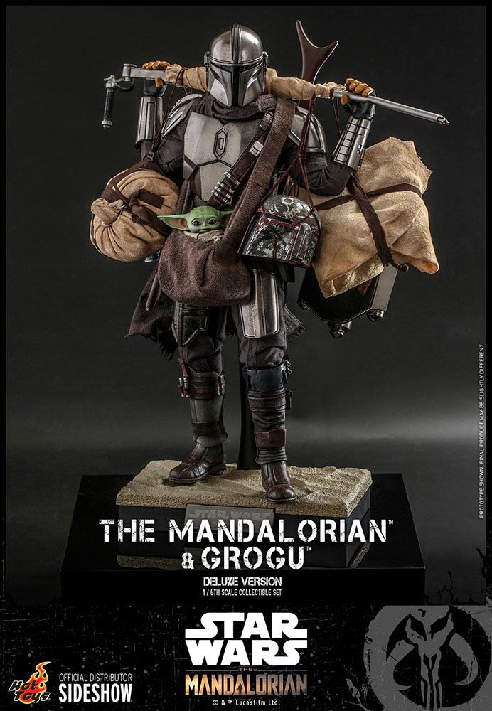 Star Wars The Mandalorian Figure 2-Pack The Mandalorian & Grogu Deluxe hot toys