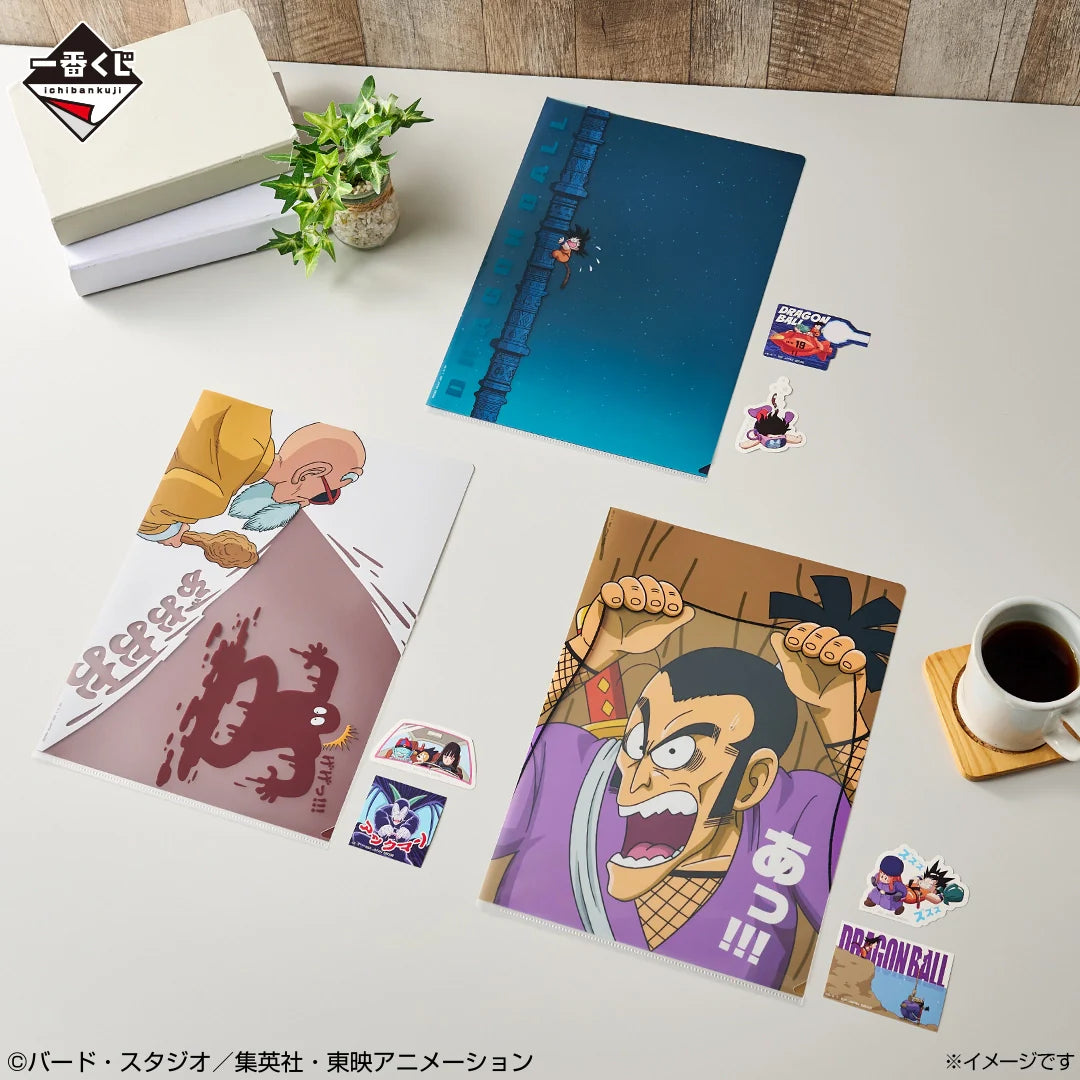 Ichiban Kuji Dragon Ball EX Showdown! Red Ribbon Army - G Prize Stationery Set Complete Set of 6 Types