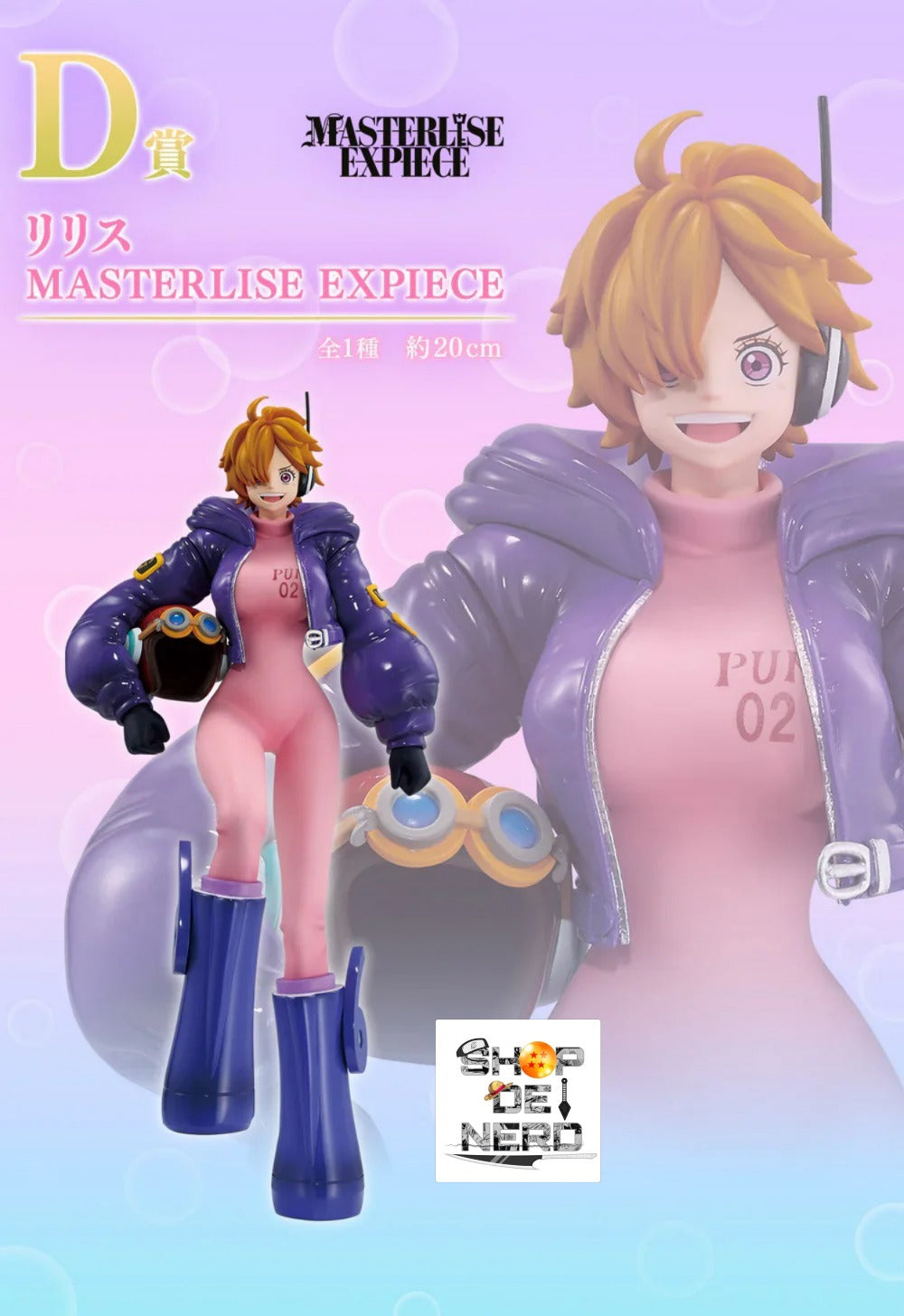 ICHIBAN   KUJI   ONE   PIECE   -   MEMORY   OF   HEROINES   -   D   PRIZE   -   LILITH   MASTERLISE   EXPIECE