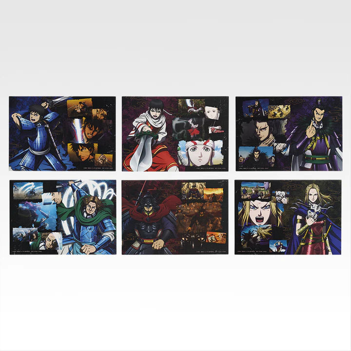 Ichiban Kuji Spring and Autumn Warring States Kingdom Next Generation of Heroes - H Prize Canvas-style board Complete Set of 6 Types