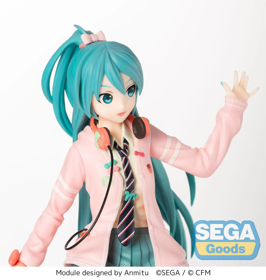 Hatsune Miku -Project DIVA- Arcade Future Tone - Hatsune Miku - SPM Figure - Ribbon Girl