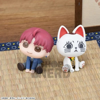 DANDADAN - KYURUMI MINIFIGURES - JIJI & TURBO GRANNY (MANEKI NEKO) - COMPLETE SET OF 2 TYPES