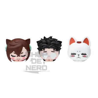 DANDADAN - NAP CAT MINIFIGURES VOL.1 - MOMO X OKARUN X TURBO GRANNY - COMPLETE SET OF 3