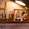 ICHIBAN KUJI DRAGON BALL EX GOKU TRAINING EDITION - F PRIZE DRAGON ARCHIVES COMPLETE SET OF 4 TYPES