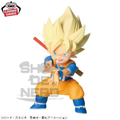 DRAGON   BALL   DAIMA   -   Super   Saiyan   Son   Goku   (mini)   figure   with   panel