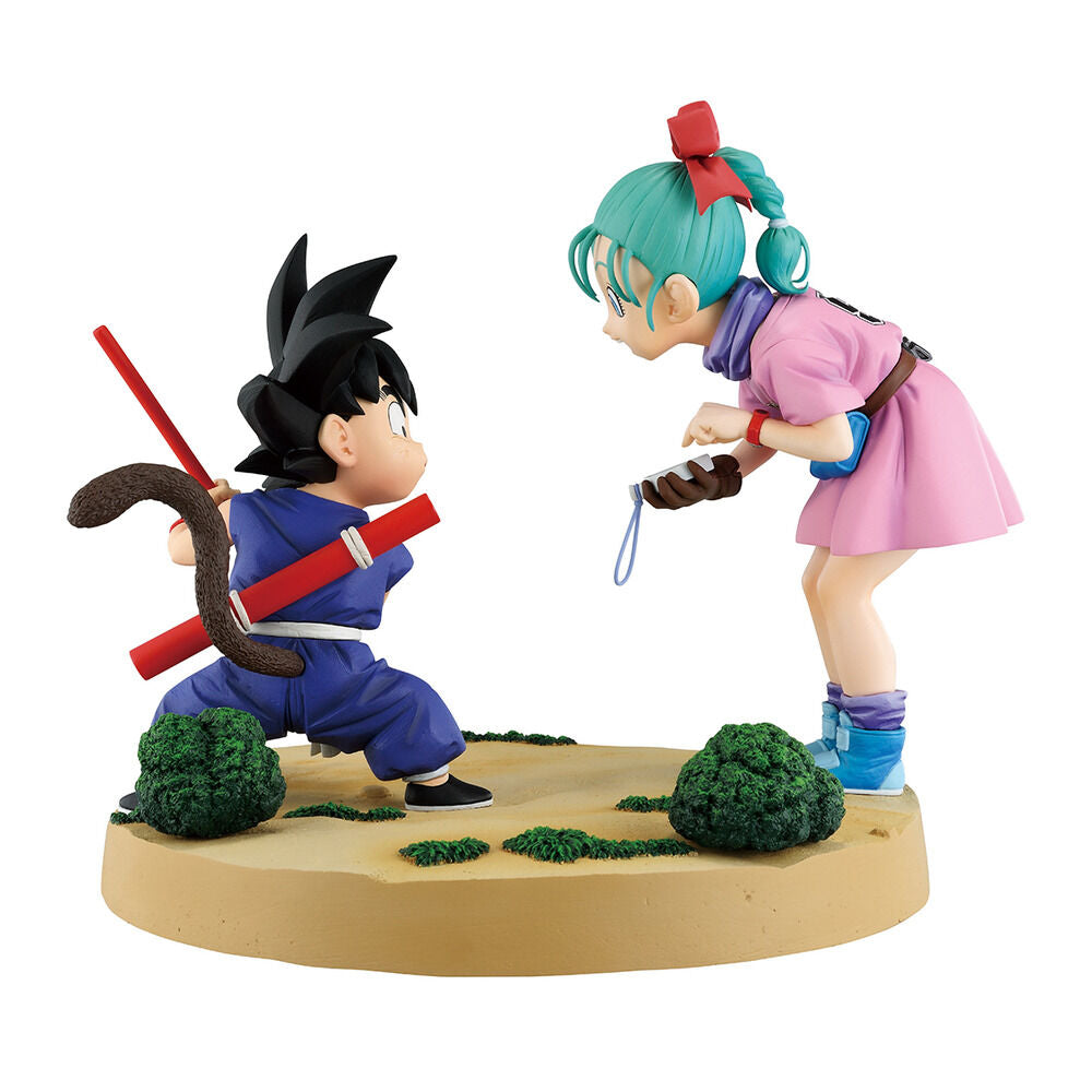 Ichibansho Goku Bulma Fantastic Adventure 3 Ichibansho Dragon Ball 17cm