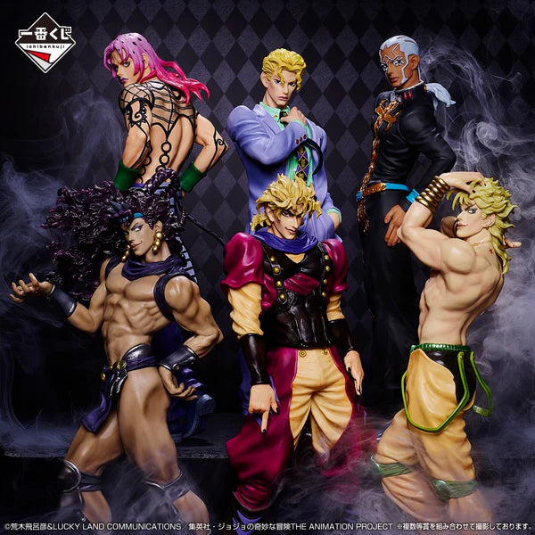 "SET 6 FIGURE" Jojo's Bizarre Adventure Evil Party Masterlise Ichiban Kuji