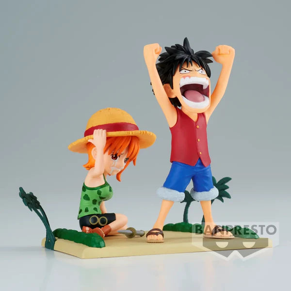 Monkey D. Luffy & Nami "Of Course!!!" One Piece WCF Log Stories STOCK ITA