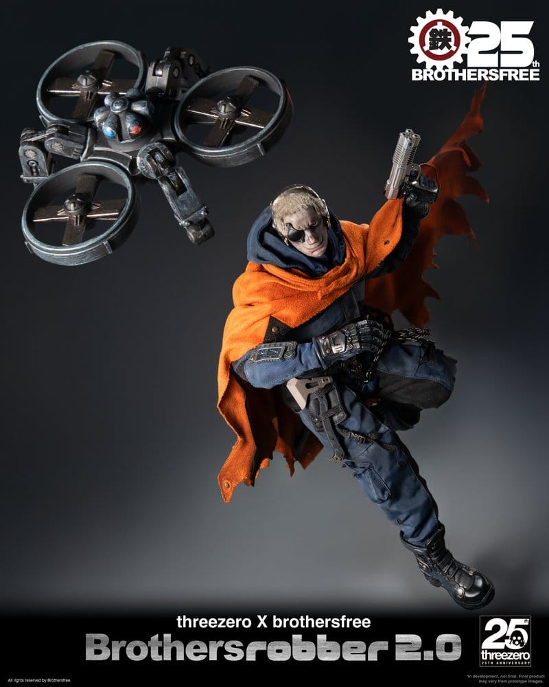 Brothersfree 1/6 Action Figure Brothers Robber 2.0 34 cm