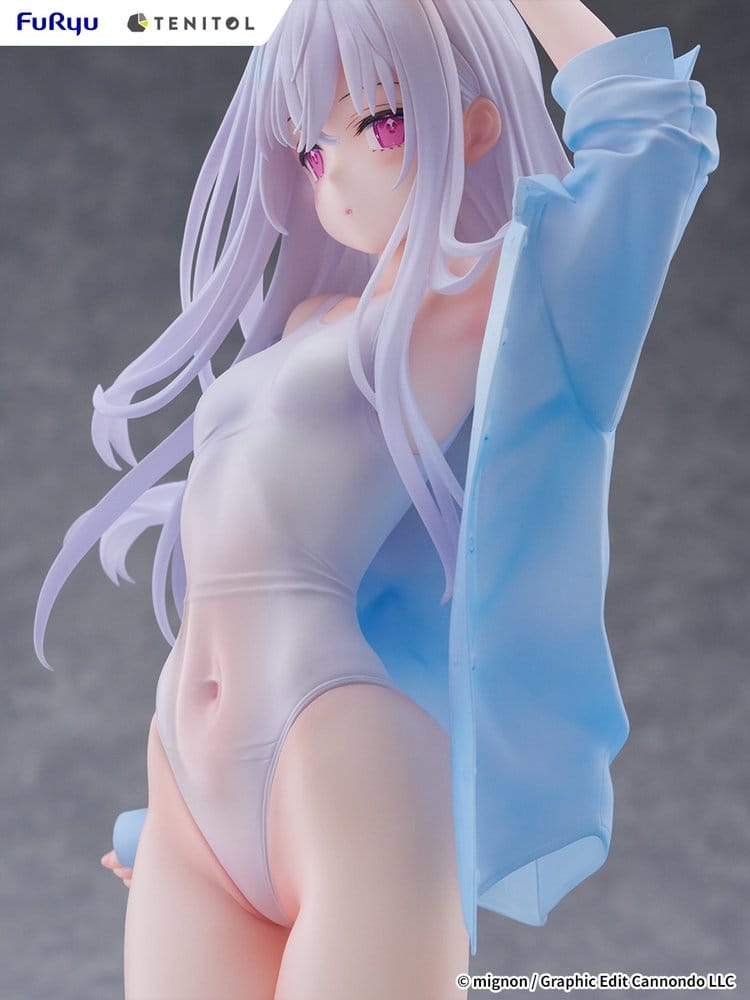 Mignon Works Tenitol Tall PVC Figure Shiro Swimsuit Ver. 30 cm