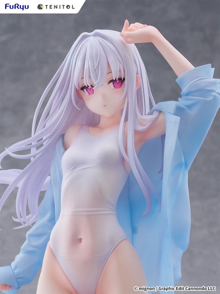 Mignon Works Tenitol Tall PVC Figure Shiro Swimsuit Ver. 30 cm