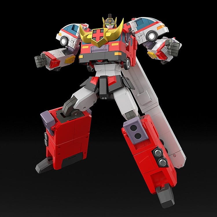 Brave Police J-Decker Action Figure The Gattai Duke Fire 25 cm